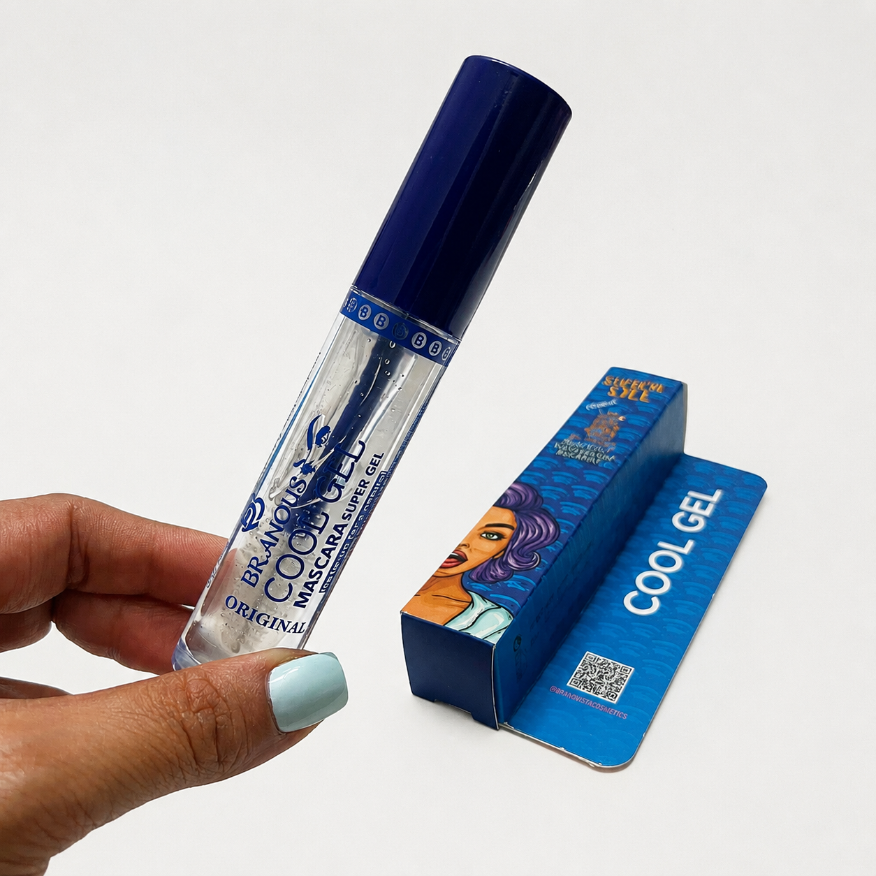 ژل لیفت و حالت دهنده ابرو برانوس مدل Cool Gel اصل