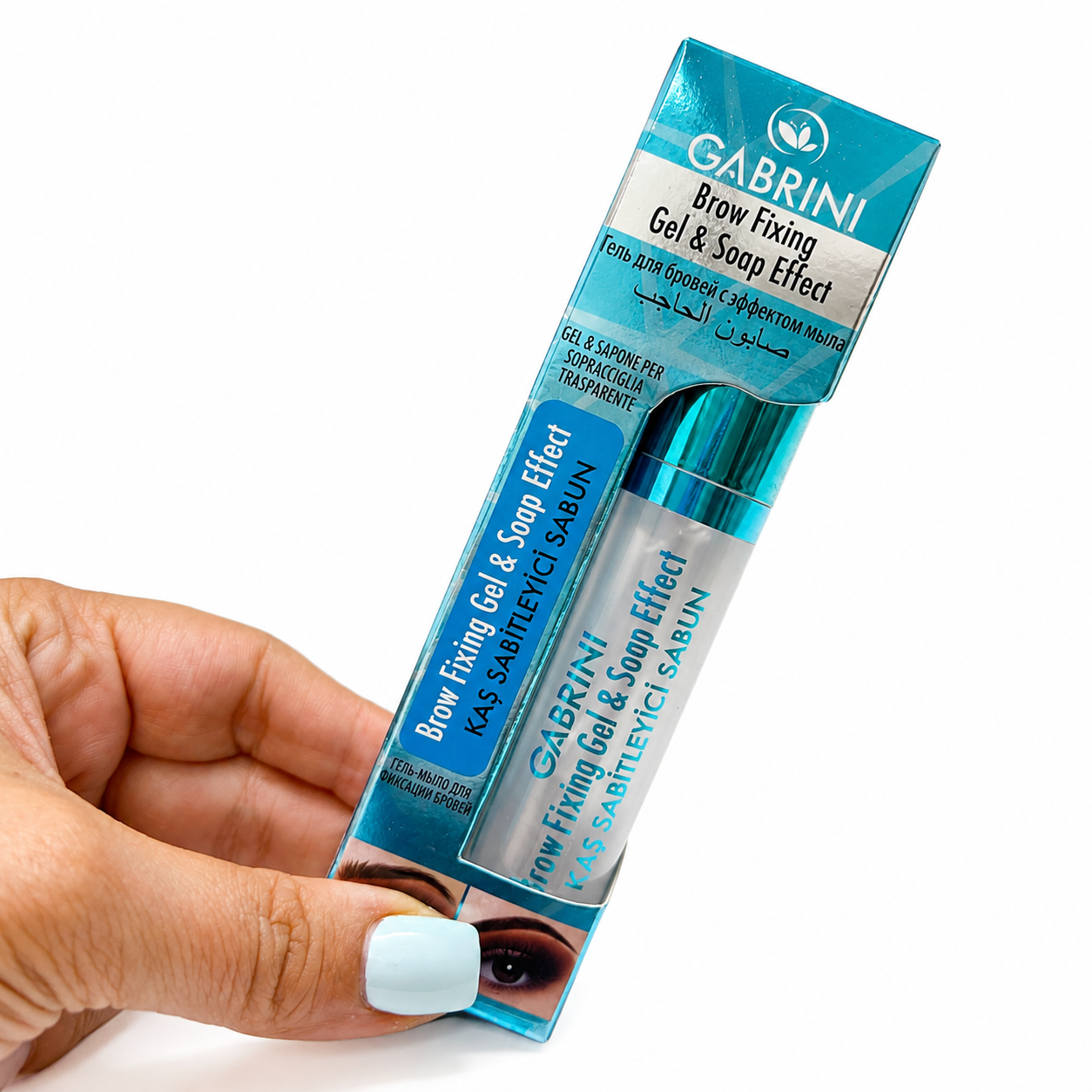 ژل فیکس و لیفت ابرو گابرینی مدل Brow Fixing Gel & Soap Effect